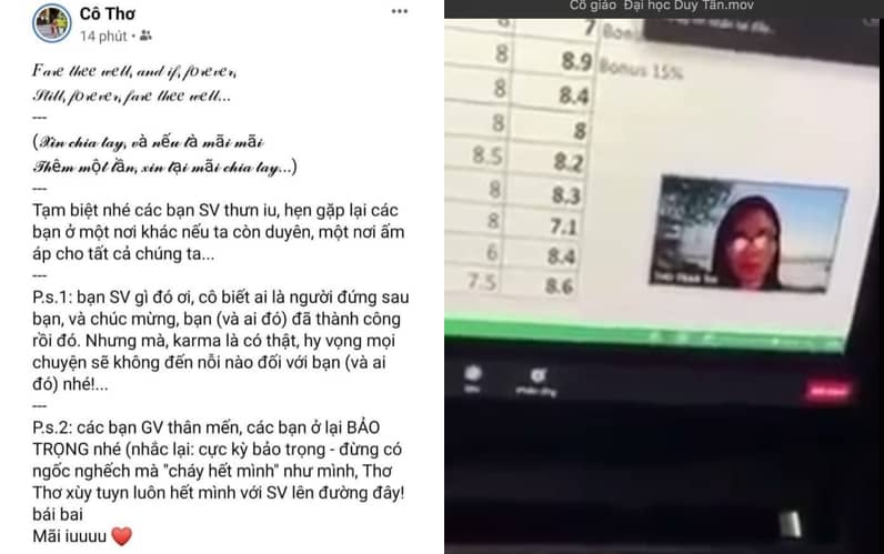 Cô Thơ DH Duy Tân